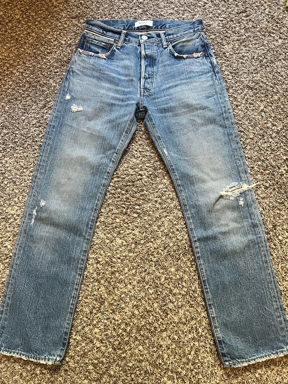 Moussy Denim Straight Leg 26